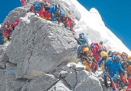 Everest, pero ¡qué barbaridad!