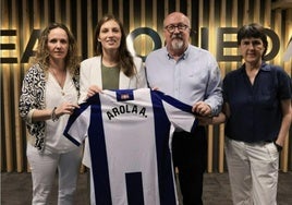 Castillo, Arola, Uranga y Etxeberria, en Anoeta.