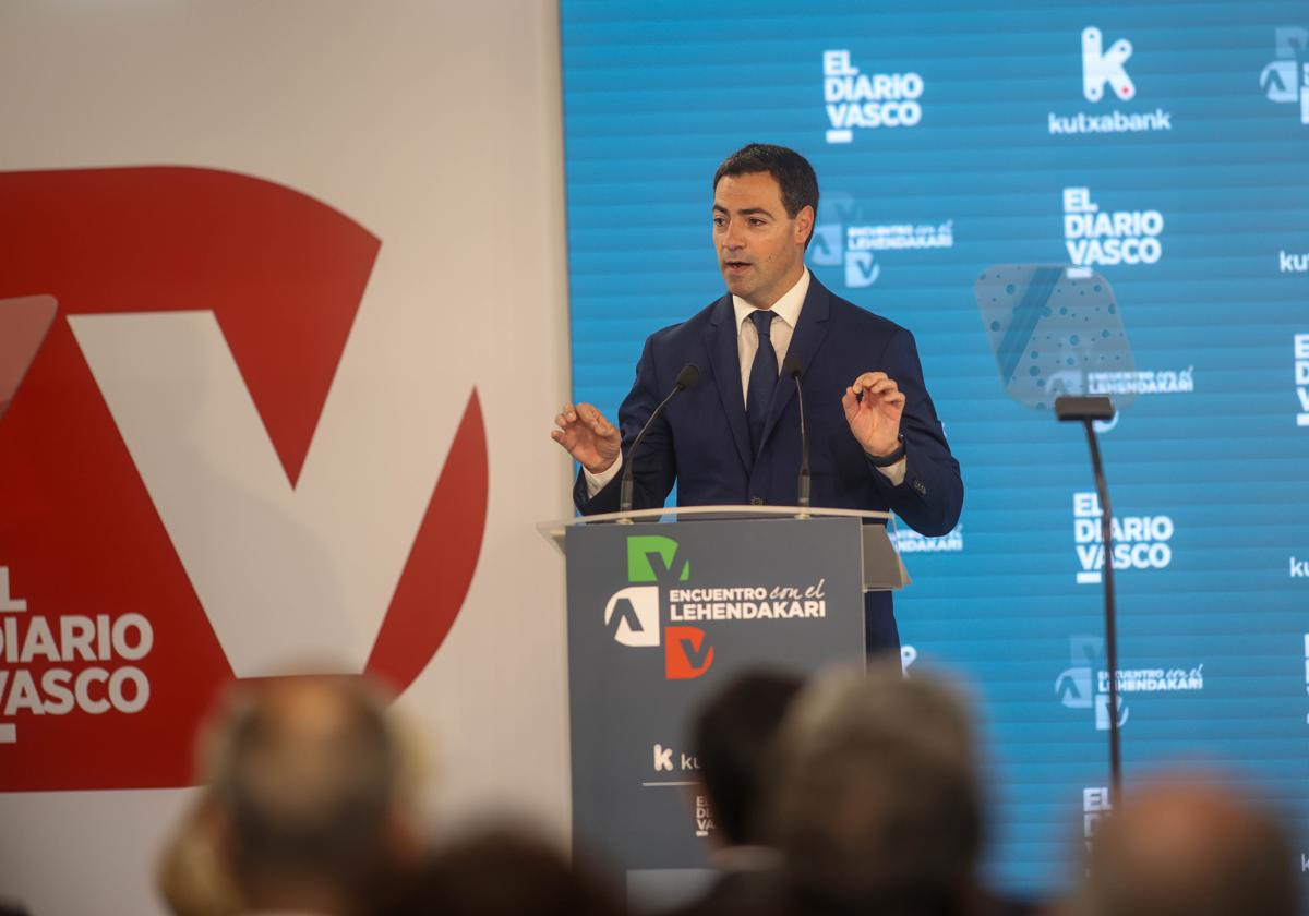 El lehendakari Imanol Pradales.