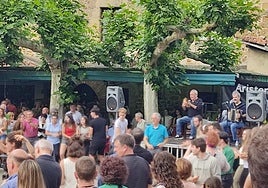 Denboraldi osoan giro ederra izan da Aristerrazun.