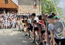 Gran ambiente en la salida de la prueba del año pasado.