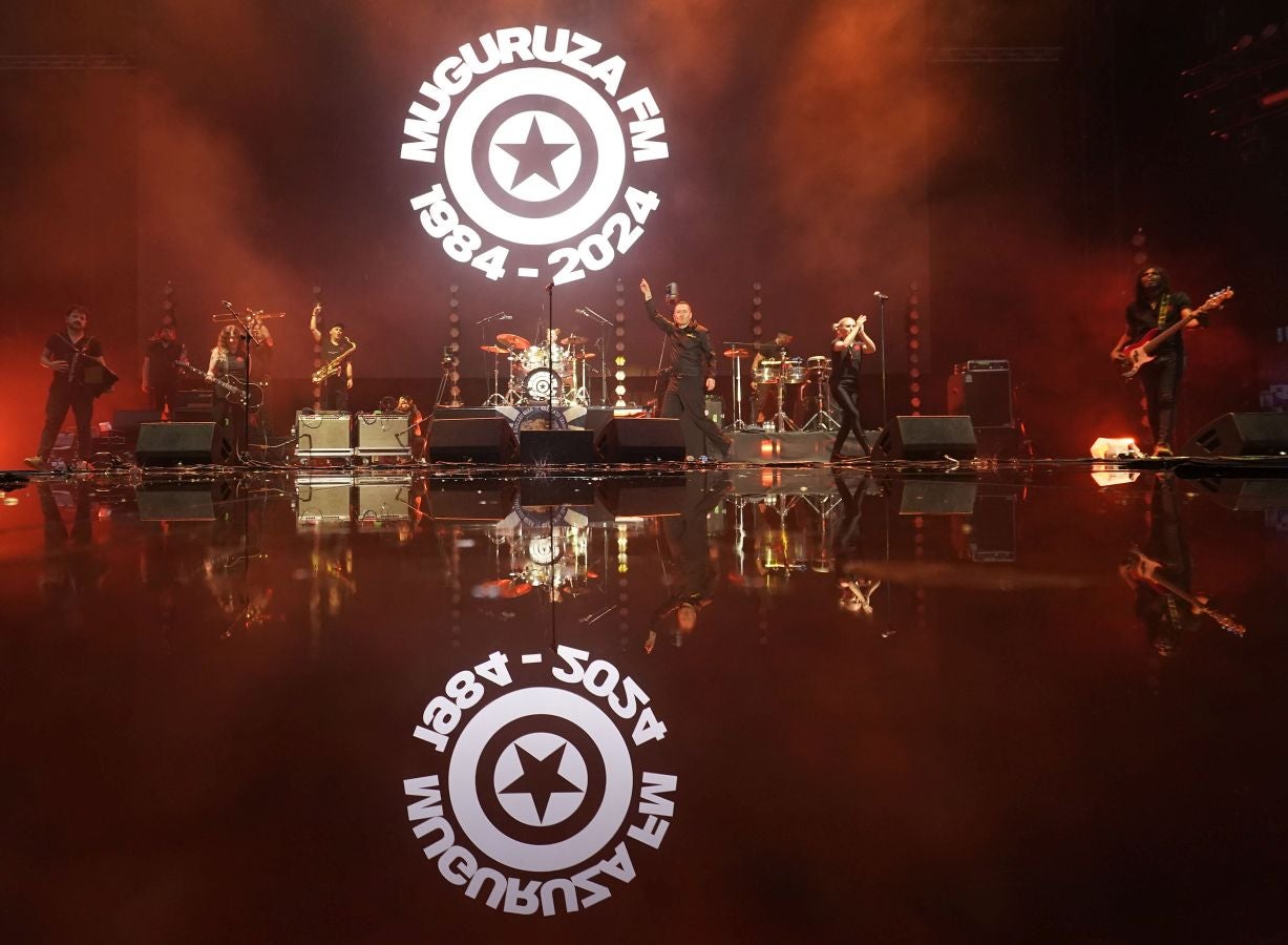 Las imágenes del concierto en Anoeta de Fermin Muguruza