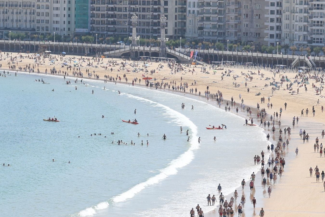 Sol y buenas temperaturas para recibir el verano