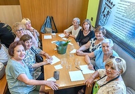 Concurso de pintxos  en el hogar extremeño