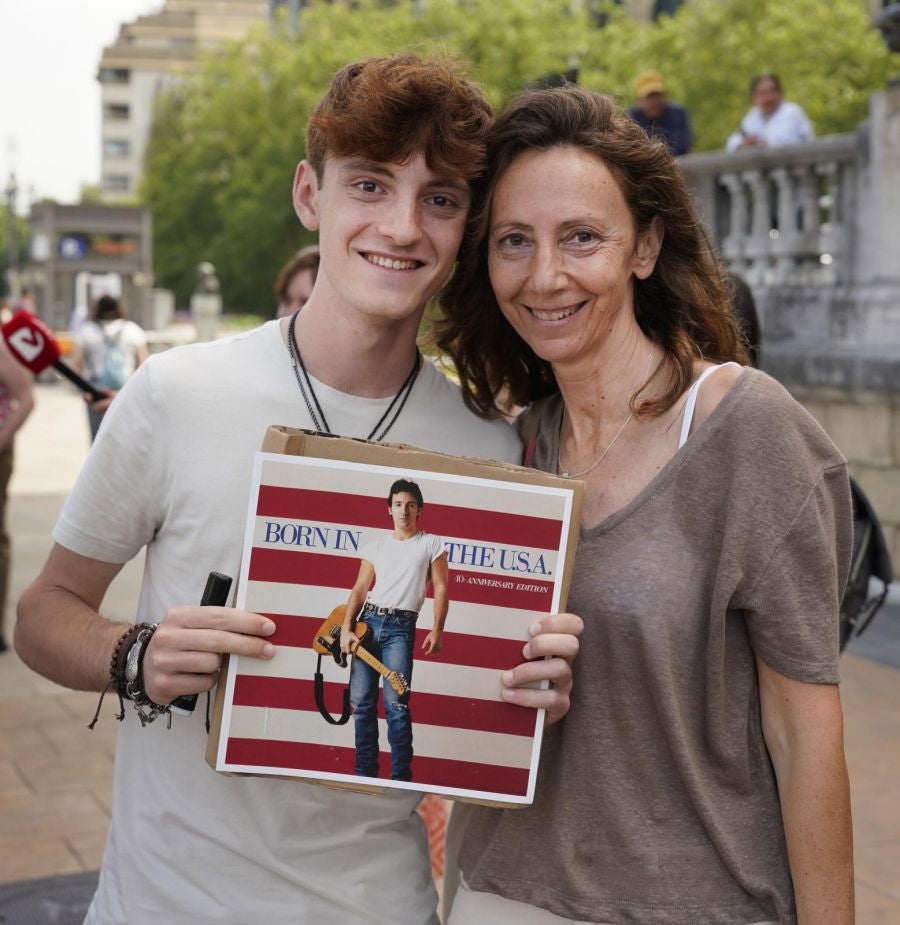 La llegada de Bruce Springsteen a San Sebastián