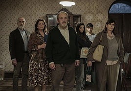 El reparto de la película.