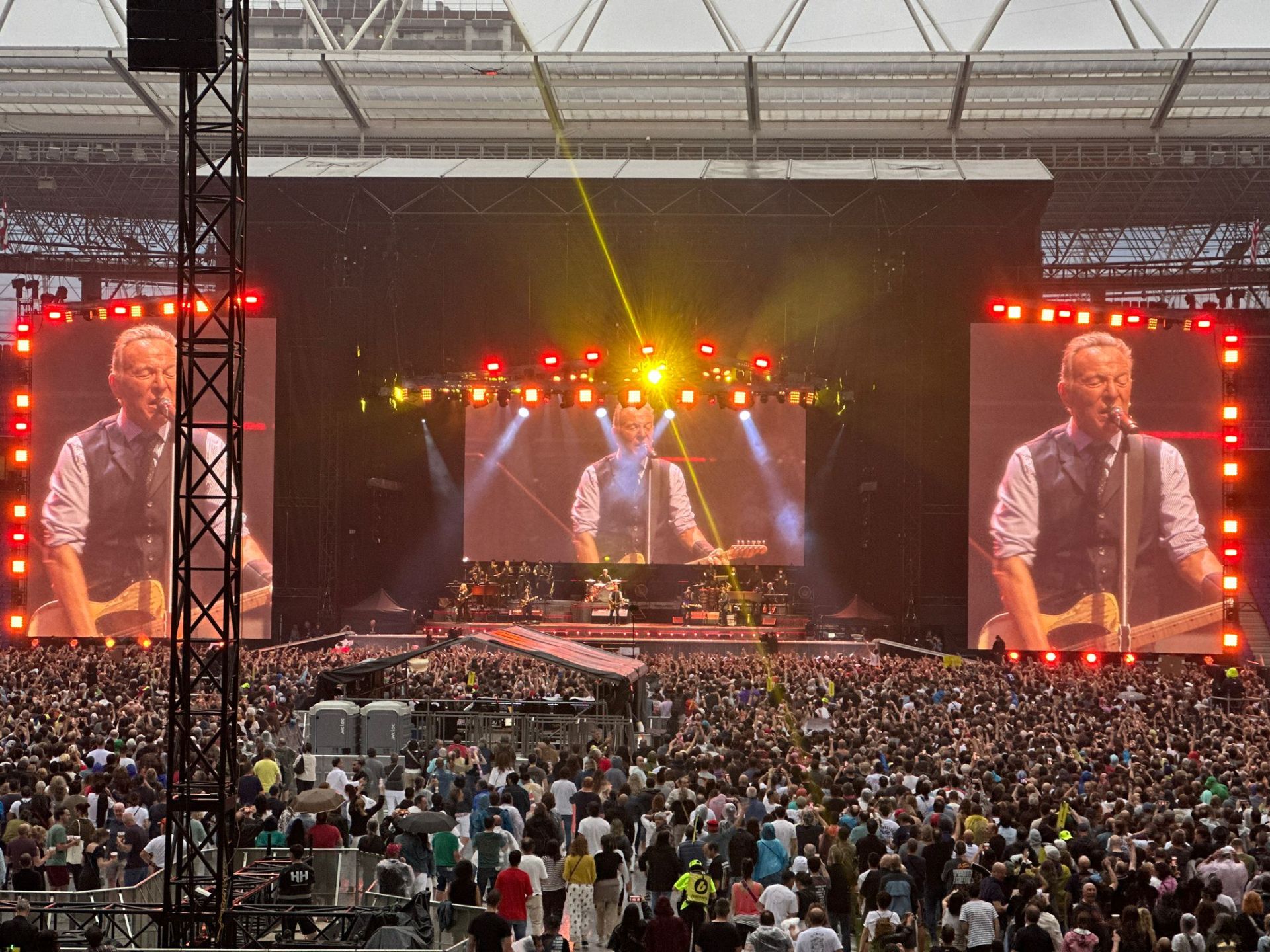 Anoeta se rinde al show de Bruce Springsteen