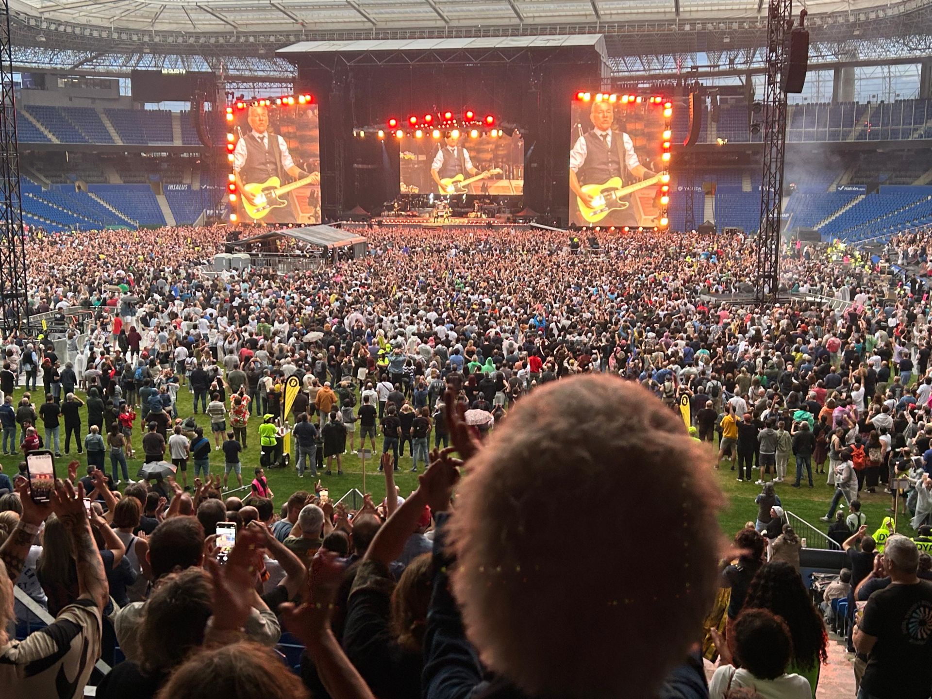 Anoeta se rinde al show de Bruce Springsteen