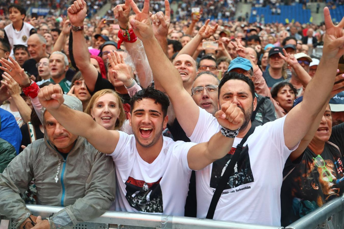 Anoeta se rinde al show de Bruce Springsteen