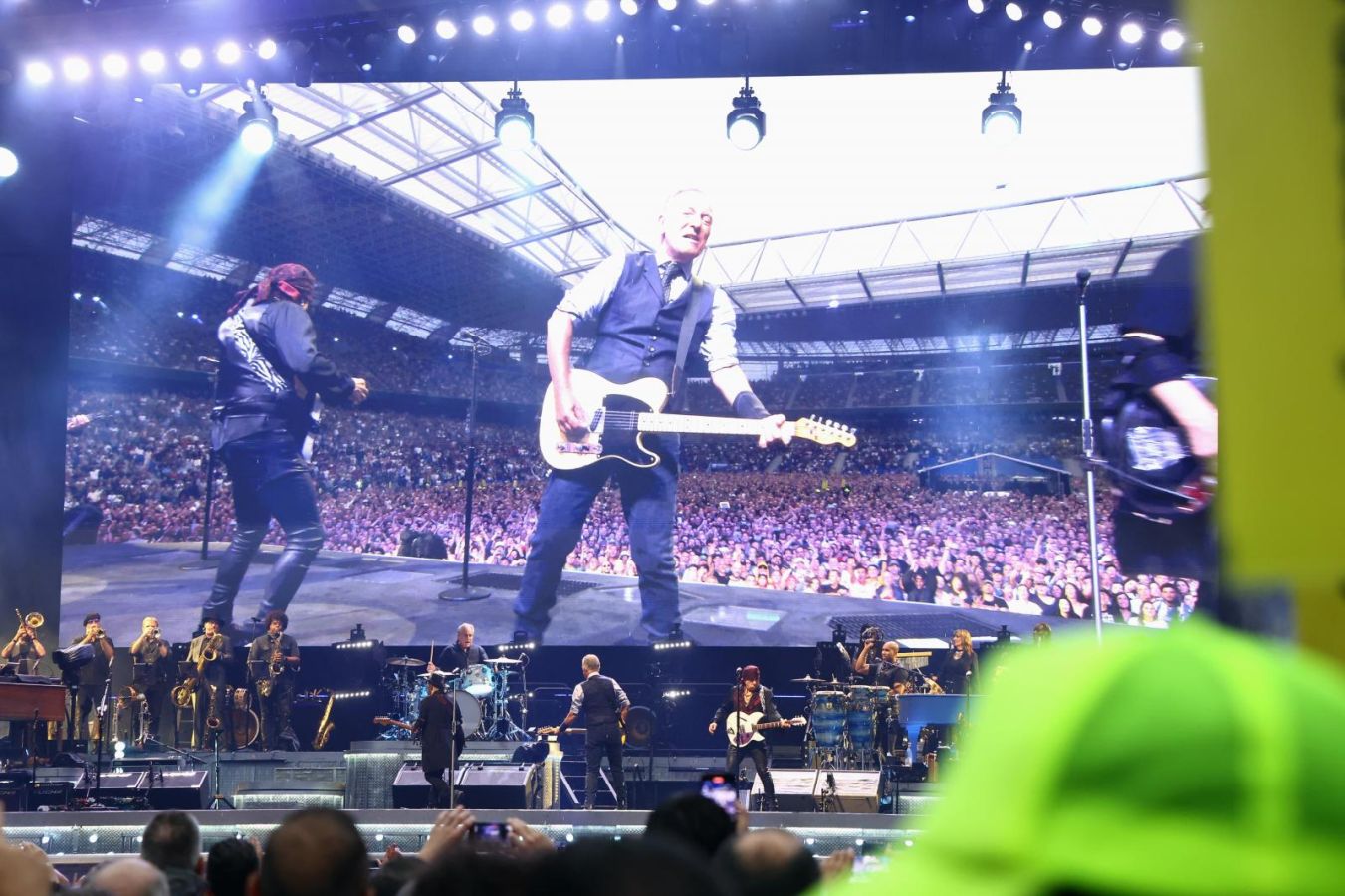 Anoeta se rinde al show de Bruce Springsteen