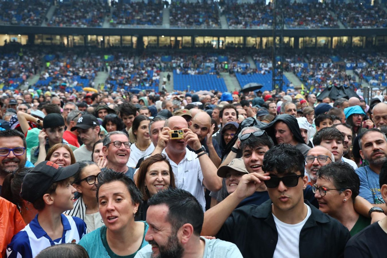 Anoeta se rinde al show de Bruce Springsteen