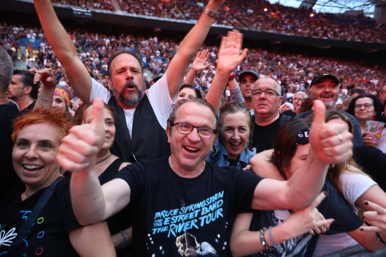 Anoeta se rinde al show de Bruce Springsteen