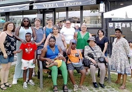 Las integrantes de Ordizia Kolore.