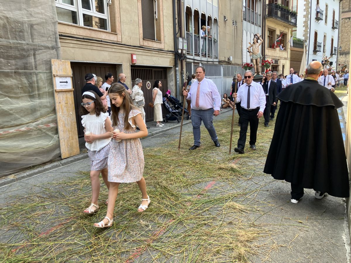 Día grande del Corpus Christi en Oñati