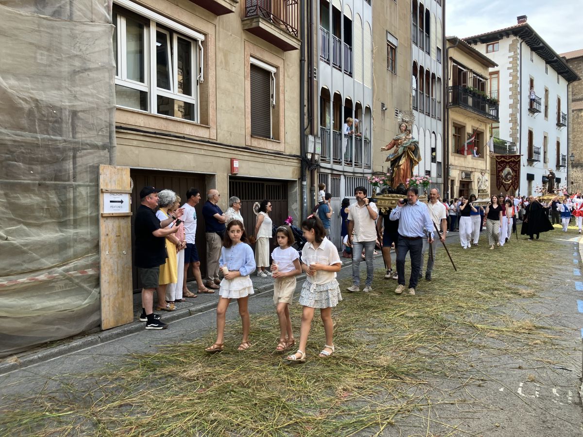 Día grande del Corpus Christi en Oñati