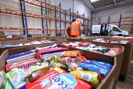 El Banco de Alimentos ha recaudado 387.757 kilos en la Recogida de Primavera, hace apenas un mes.
