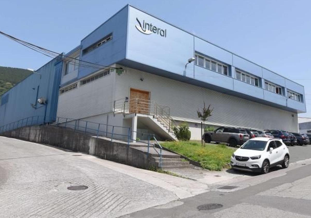 Imagen del edificio de la empresa guipuzcoana Interal.