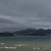Una DANA situada al oeste de Gipuzkoa dejará mañana tormentas y granizo
