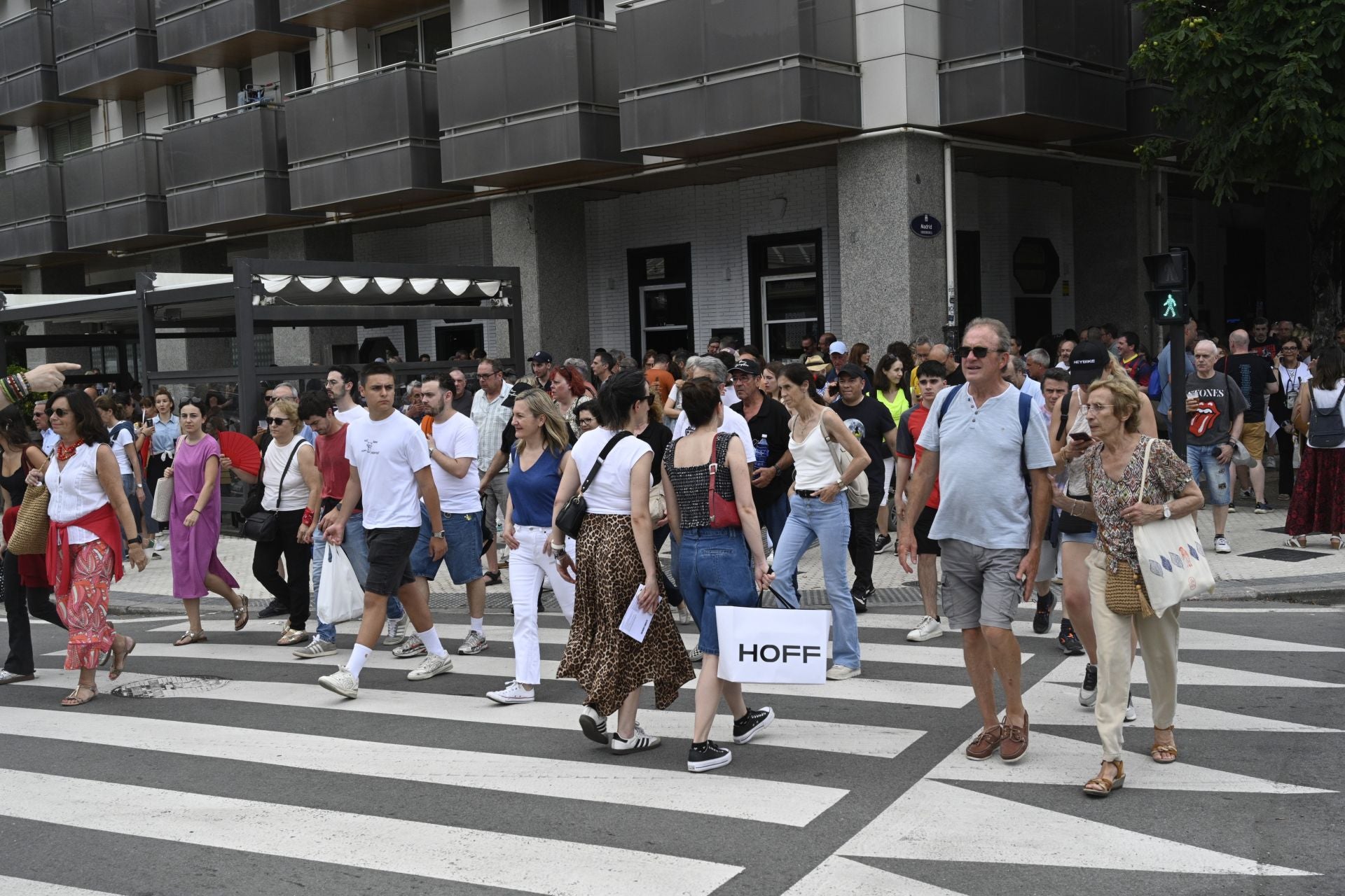 Gran ambiente en las horas previas al concierto de Bruce Springsteen