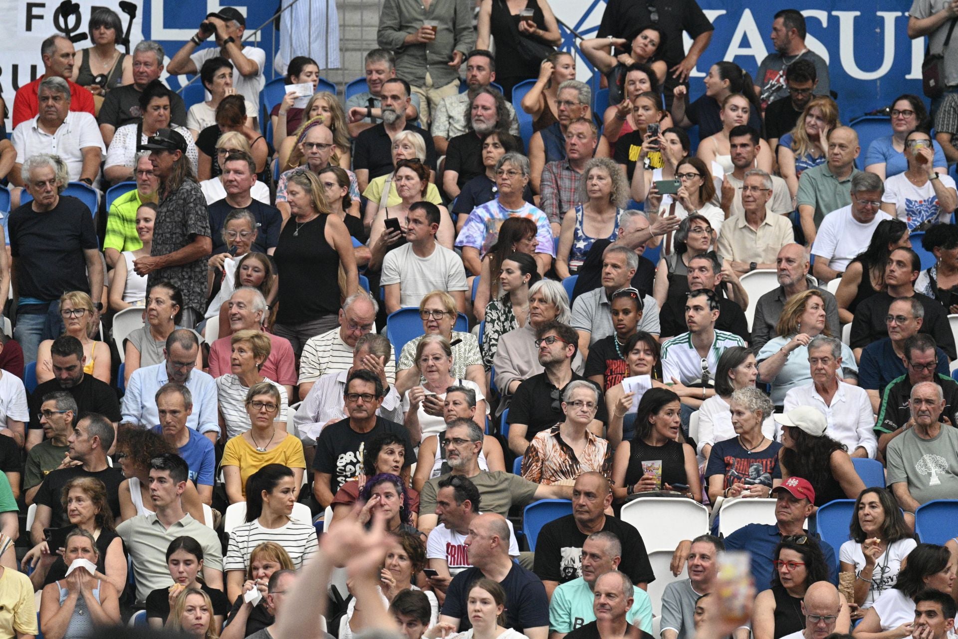 Bruce Springsteen vuelve a cautivar al público en Donostia