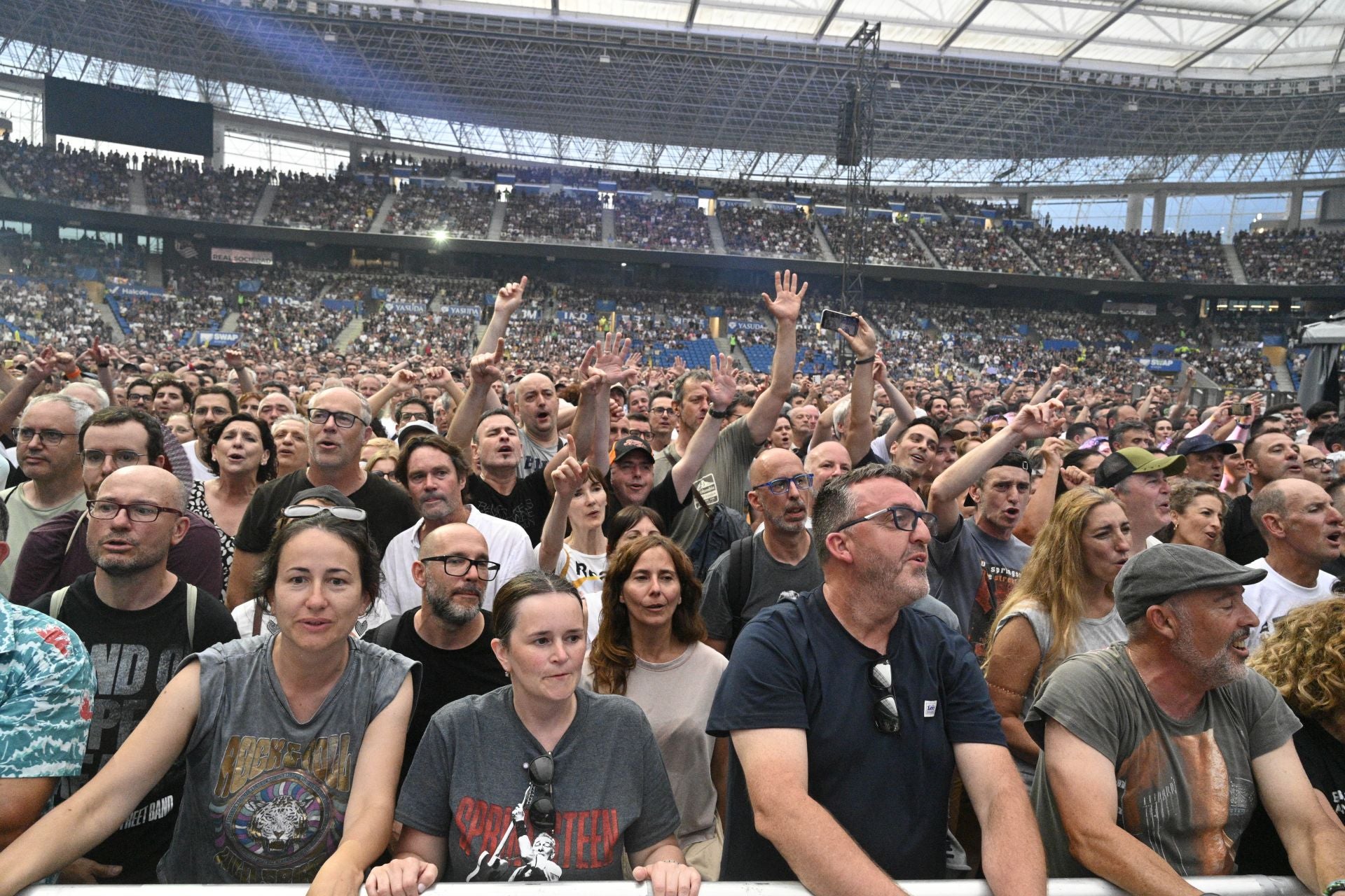 Bruce Springsteen vuelve a cautivar al público en Donostia