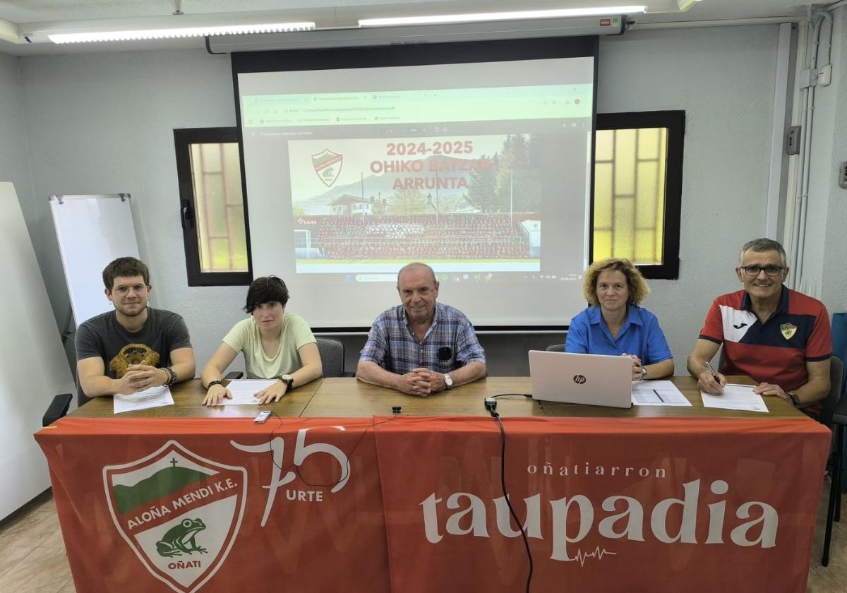 Asamblea general del club celebrada la pasada semana.