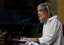 El portavoz del PNV en el Congreso, Idoia Sagastizabal.