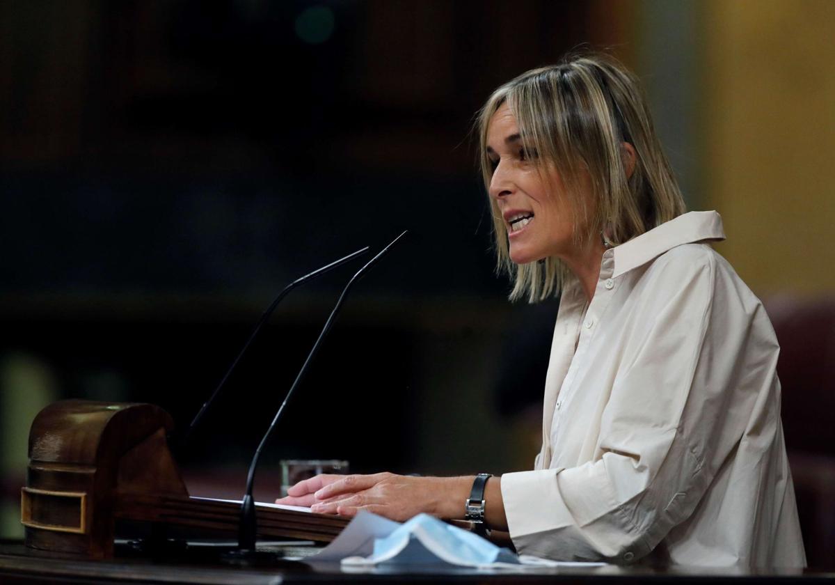 El portavoz del PNV en el Congreso, Idoia Sagastizabal.