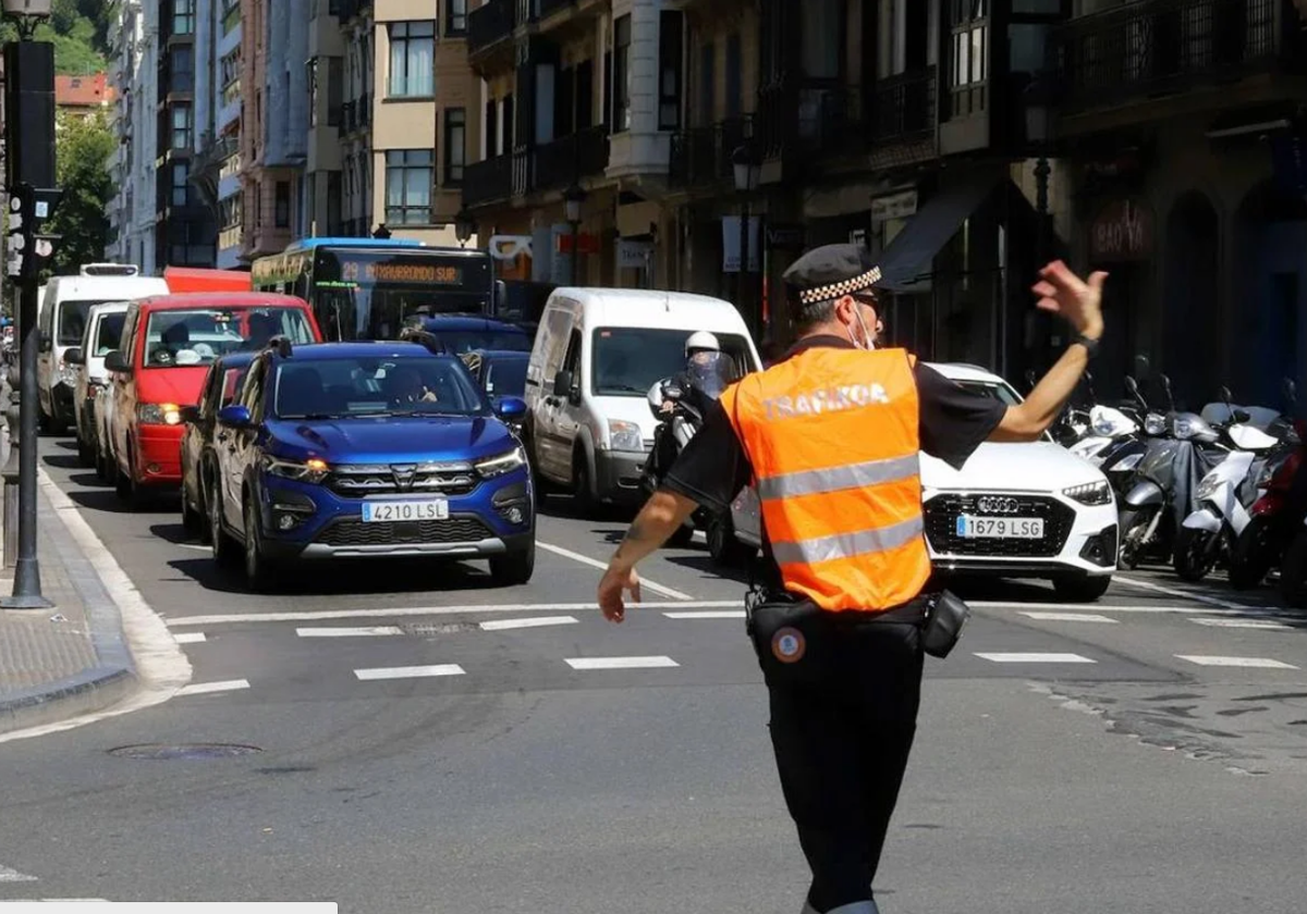 Donostia estrenará los avisos luminosos en paneles para avisar de los cierres puntuales de tráfico para no colapsar la ciudad