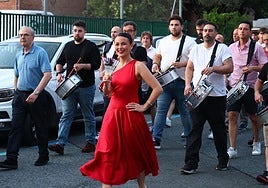 Ensayo general del Alarde tradicional