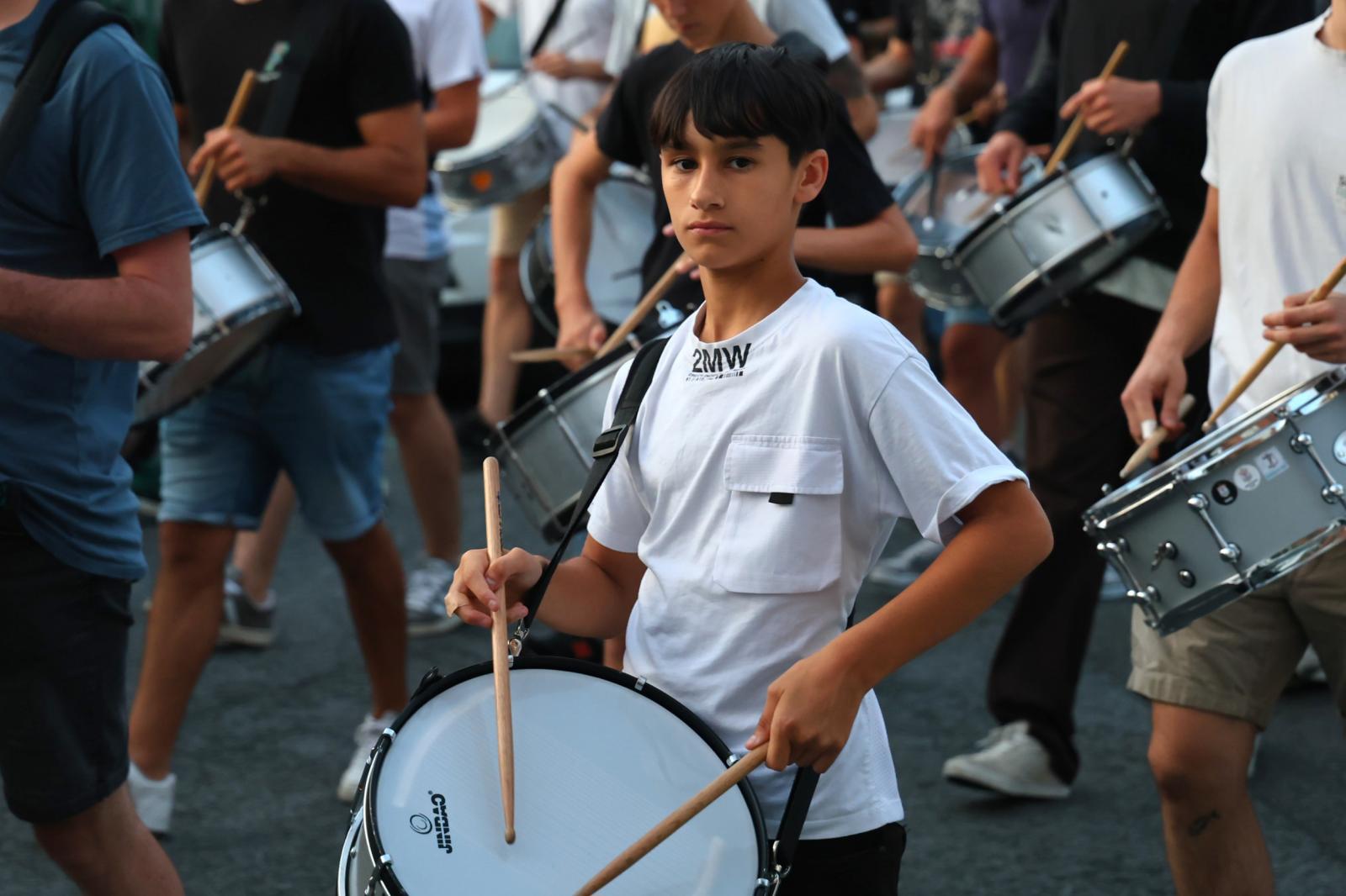 Ensayo general del Alarde tradicional