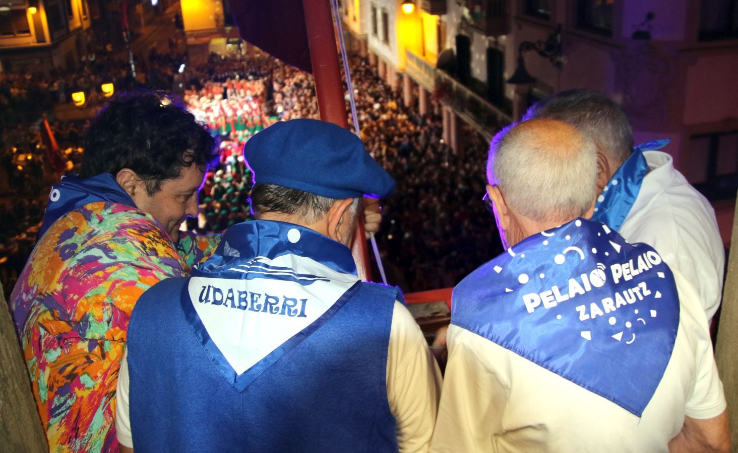 Zarautz ya disfruta de San Pelaio