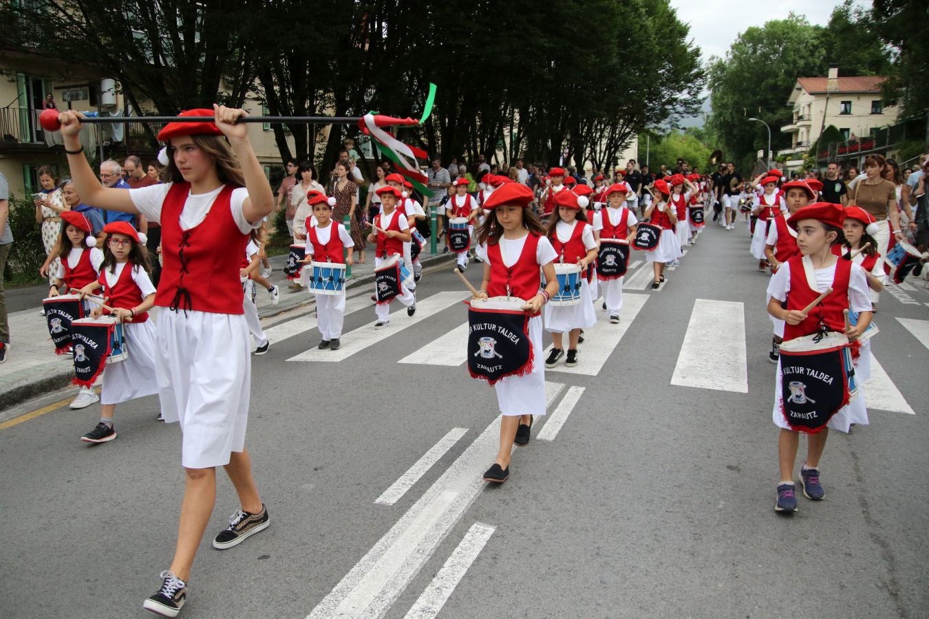 Zarautz ya disfruta de San Pelaio