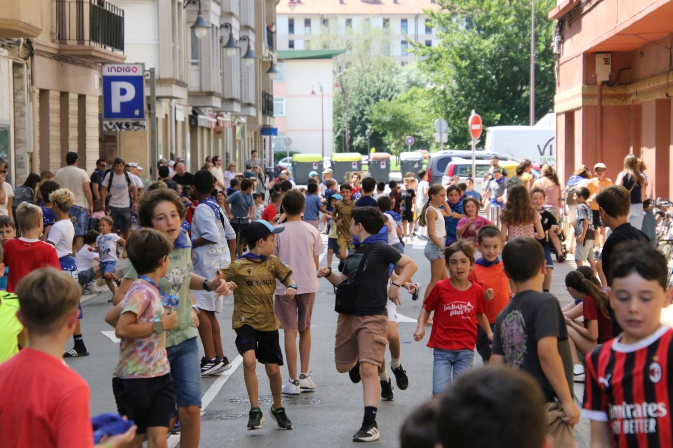 Zarautz ya disfruta de San Pelaio