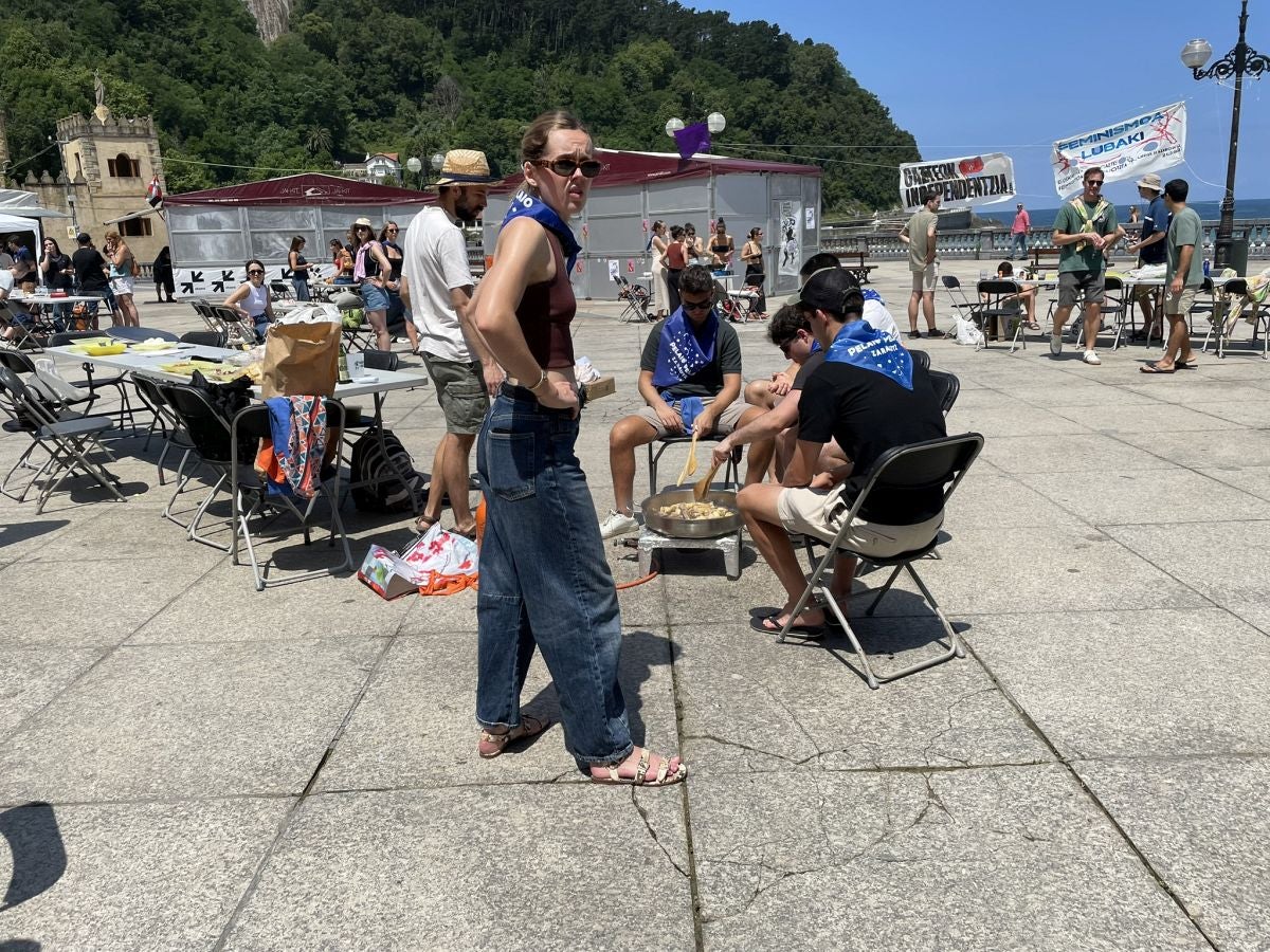 Zarautz ya disfruta de San Pelaio