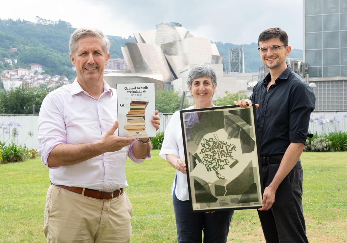 Patxi Juaristi, Beatriz Zabalondo eta Asier Amézaga.