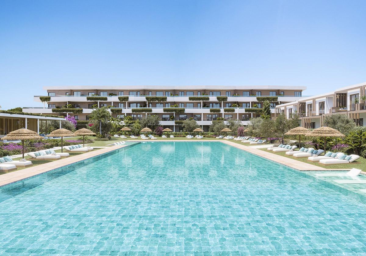 Loiola lanza las primeras 150 viviendas de su gran proyecto residencial y de ocio en El Rompido