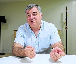 Kostya Novoselov en el Kursaal de Donostia con motivo de la conferencia Graphene2025.