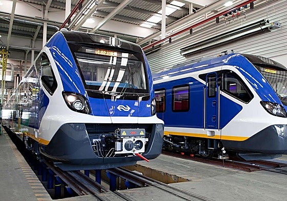 Modelo similar al que fabricaría CAF para Bélgica.