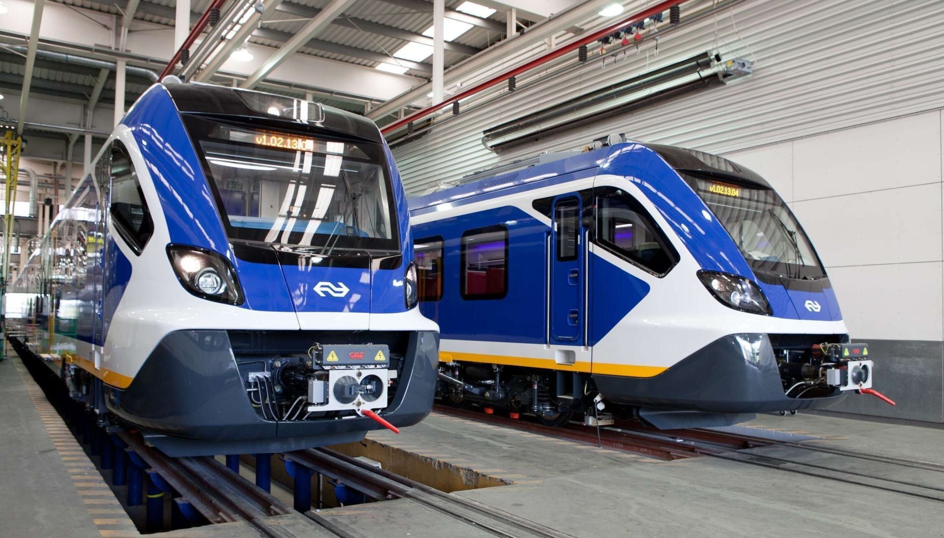 Modelo similar al que fabricaría CAF para Bélgica.