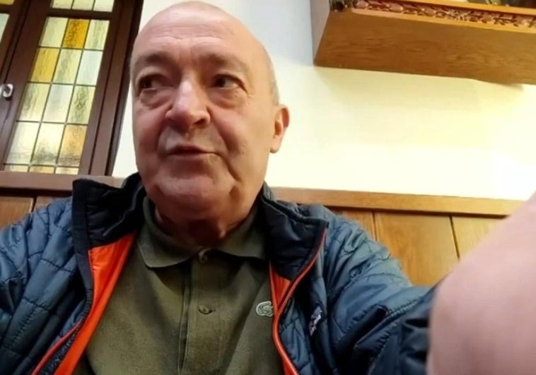 Joserra Mendizábal. Expresidente y Tambor Mayor de Gaztelubide
