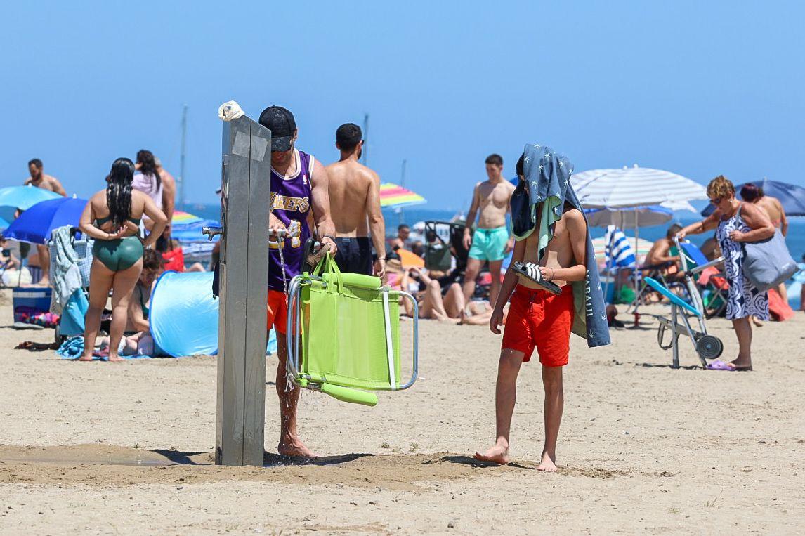 Gipuzkoa se achicharra bajo el sol