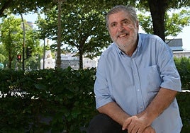 Jesús Eguiguren, en el Paseo de los Fueros de San Sebastián.