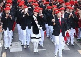 Las cantineras del Alarde tradicional de Irun
