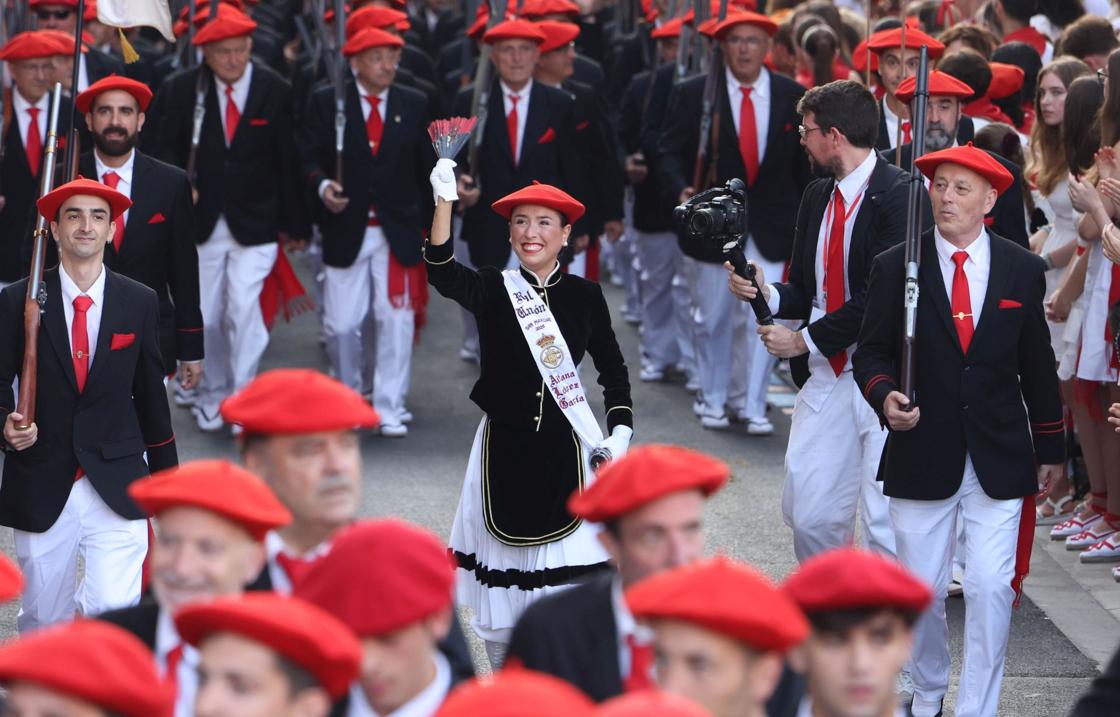 Aitana López, Real Unión. «La bajada a la iglesia, el momento más especial».
