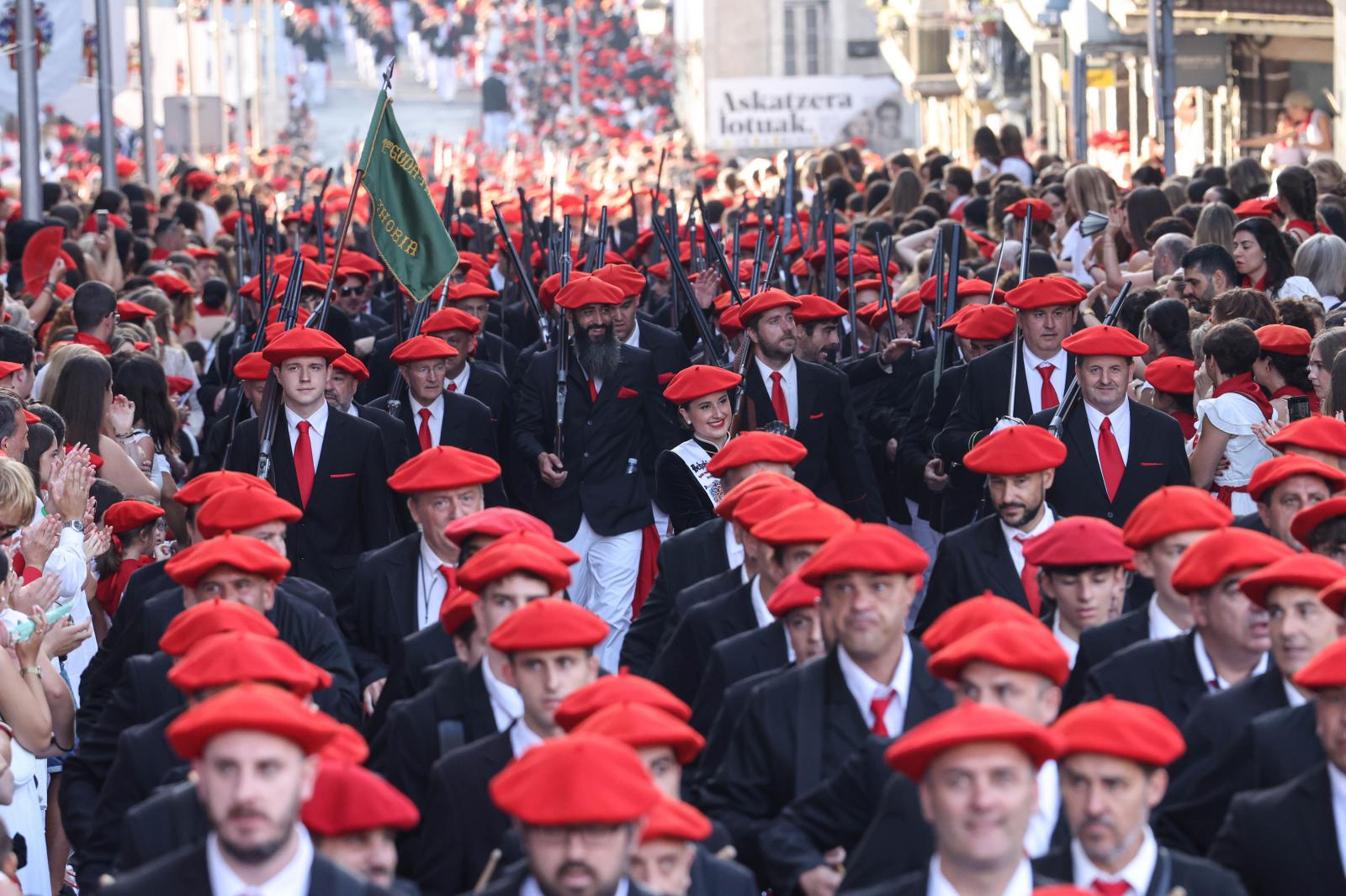 El Alarde tradicional en imágenes
