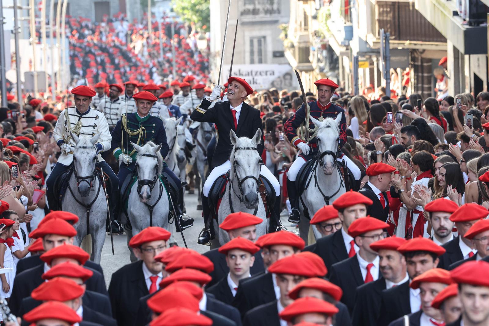 El Alarde tradicional en imágenes