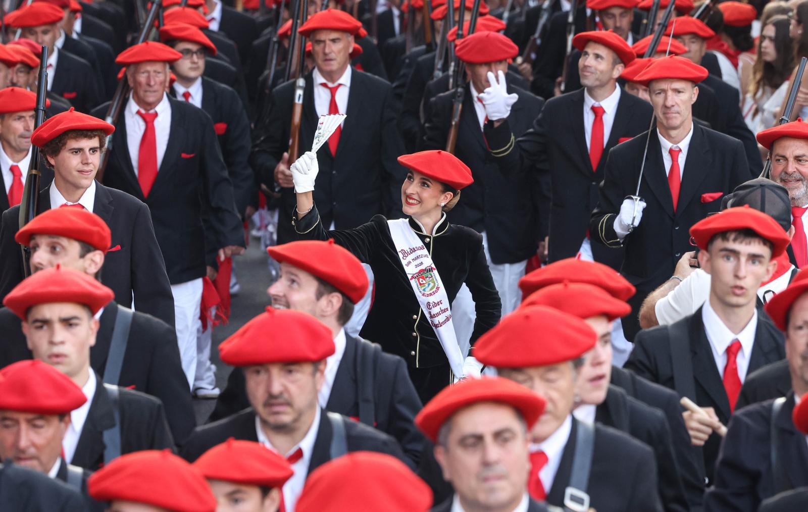 El Alarde tradicional en imágenes