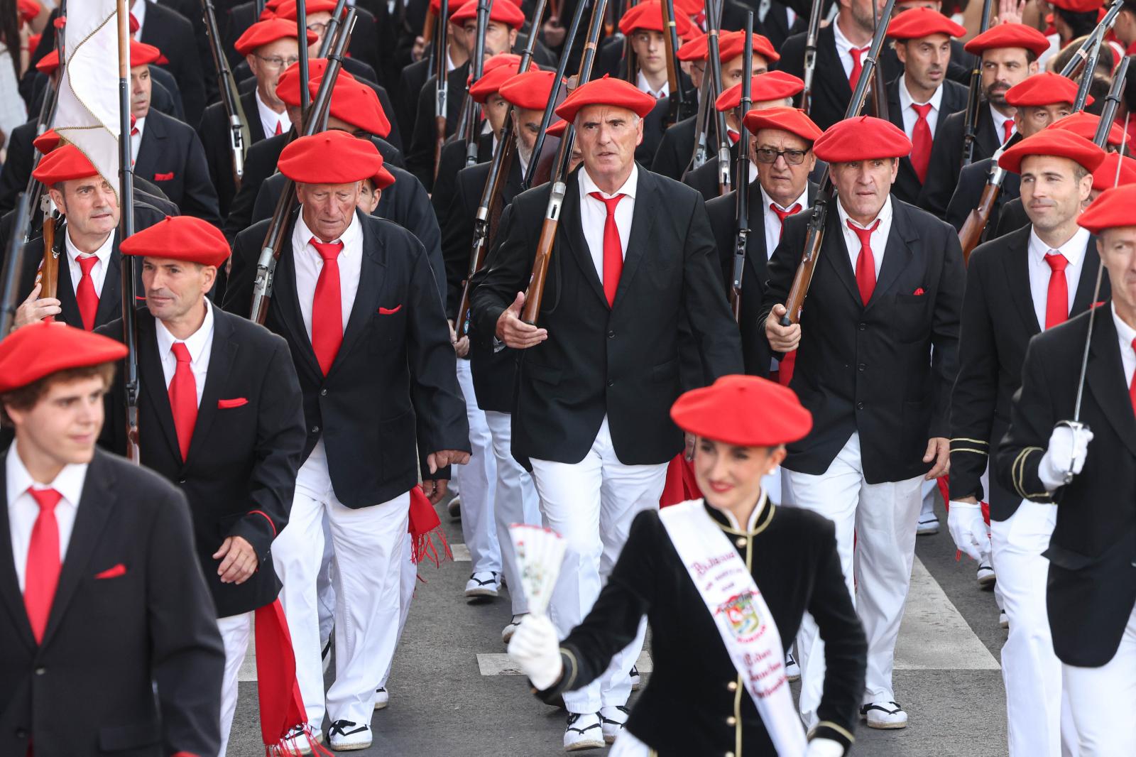 El Alarde tradicional en imágenes