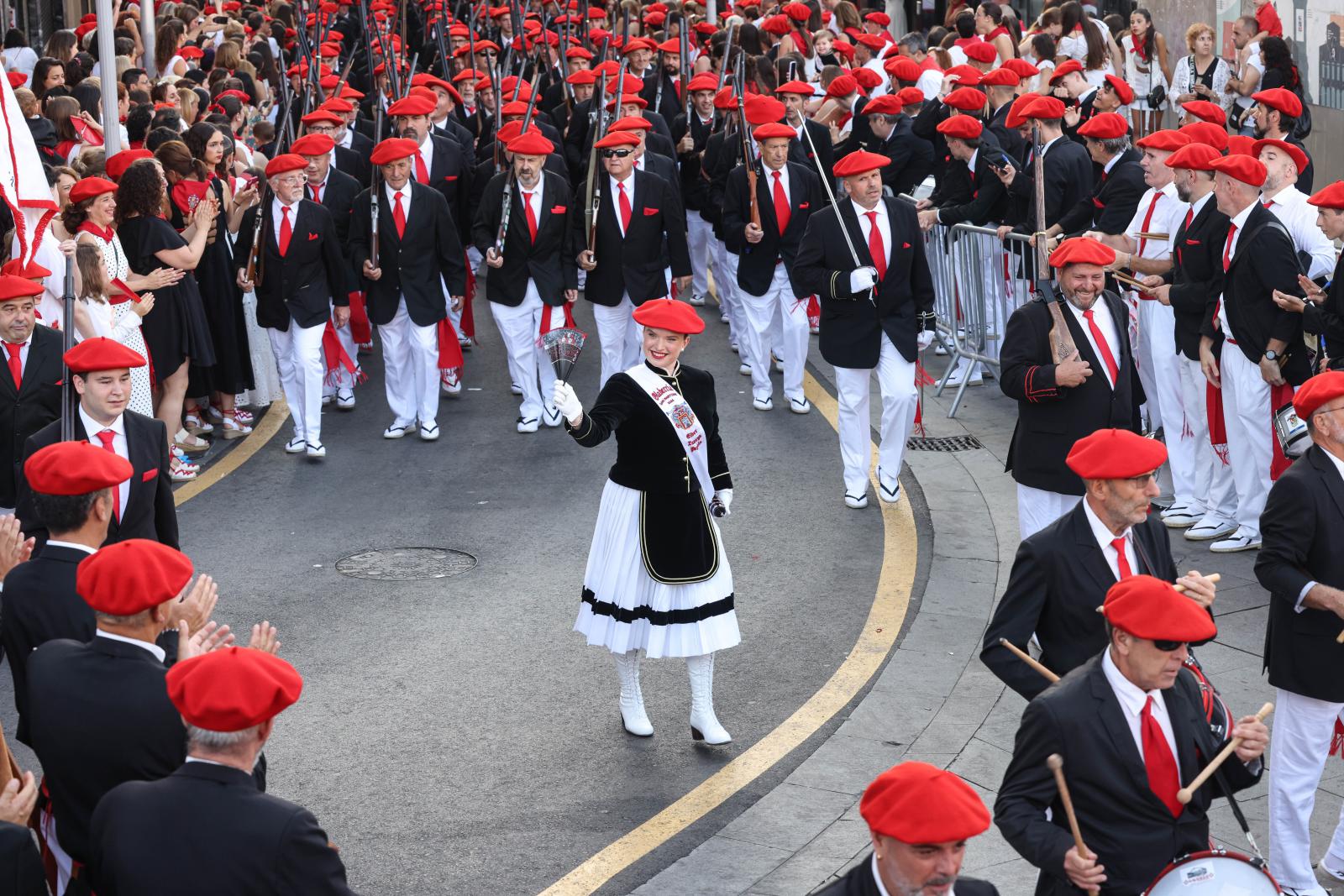 El Alarde tradicional en imágenes